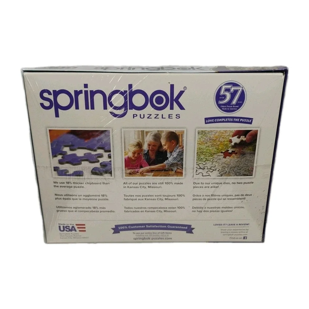 Springbok GOING TO THE MOVIES 1000 PC Puzzle Vintage 80s Movies Collage SEALED